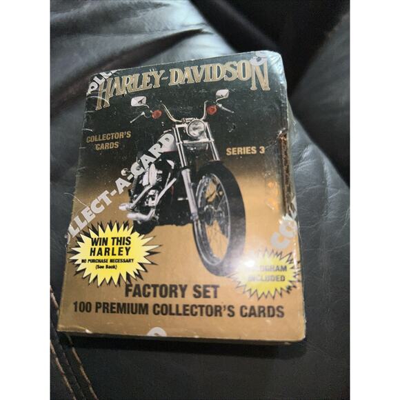 1993 Harley Davidson Series 3 Premium Collector's Cards Factory Set - Picture 1 of 3